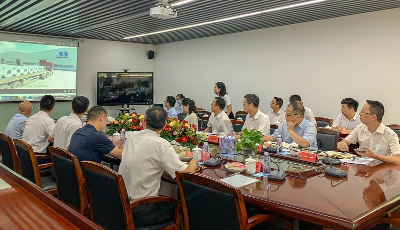 欢迎内江市委常委罗万东一行领导莅临美亚考察交流 欢迎内江市委常委罗万东一行领导莅临美亚考察交流