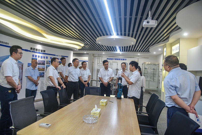 欢迎内江市委常委罗万东一行领导莅临美亚考察交流 欢迎内江市委常委罗万东一行领导莅临美亚考察交流